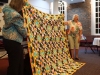 This quilt took some time to cut!  Great borders.